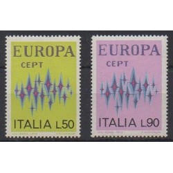 Italy - 1972 - Nb 1099/1100 - Europa