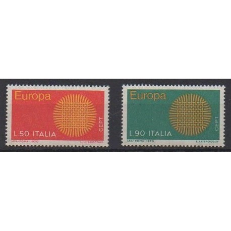 Italy - 1970 - Nb 1047/1048 - Europa