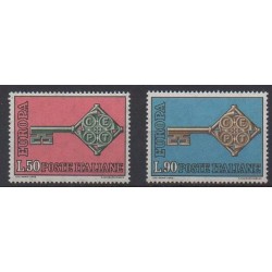 Italie - 1968 - No 1010/1011 - Europa