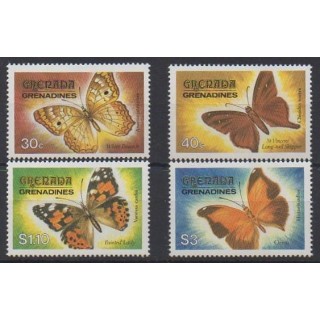 Acheter cette série de timbres de Grenadines de l'année 1982 (No 431/434).
