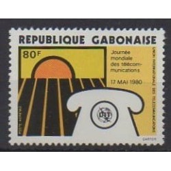 Gabon - 1980 - Nb PA228 - Telecommunications