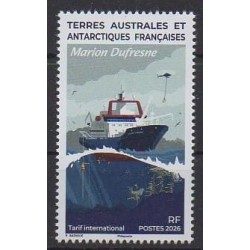 French Southern and Antarctic Territories - Post - 2026 - Marion Dufresne - Boats