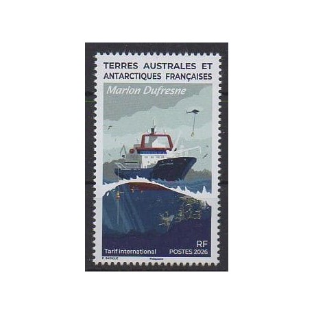 TAAF - 2026 - Marion Dufresne - Navigation