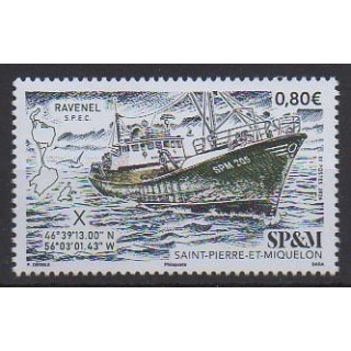 Buy this stamp of Saint-Pierre et Miquelon of the year 2026 (Le Ravenel).