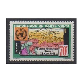 Buy this stamp of Upper Volta of the year 1963 (Nb 109).