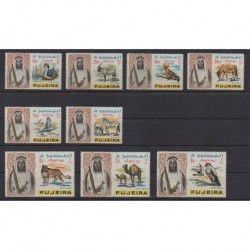 United Arab Emirates - Fujeira - 1965 - Nb PA1/PA9 - Animals