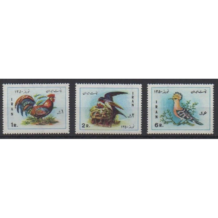 Buy this set of stamps of Ir. of the year 1971 (Nb 1364/1366).