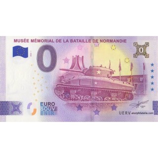 Billet souvenir touristique - 2026-1 - Musée mémorial de la bataille de Normandie - (Calvados)