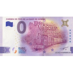 Euro banknote memory - 80 - Chemin de fer de la baie de Somme - Fête de la vapeur - 2026-6