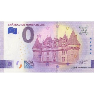 Billet souvenir touristique - 2026-5 - Château de Monbazillac - (Dordogne)