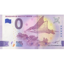 Billet souvenir - 30 - Seaquarium Institut Marin - La raie - 2026-9