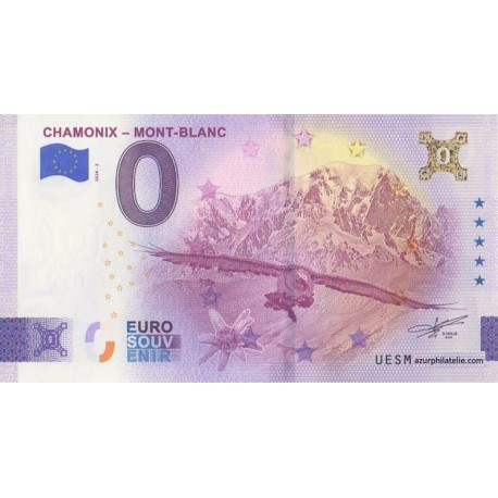 Billet souvenir - 74 - Chamonix - Mont-Blanc - 2026-2