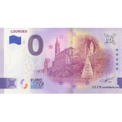 Euro banknote memory - 65 - Lourdes - 2026-7