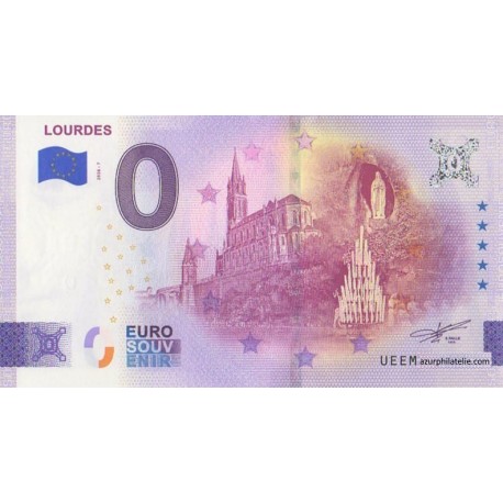 Euro banknote memory - 65 - Lourdes - 2026-7