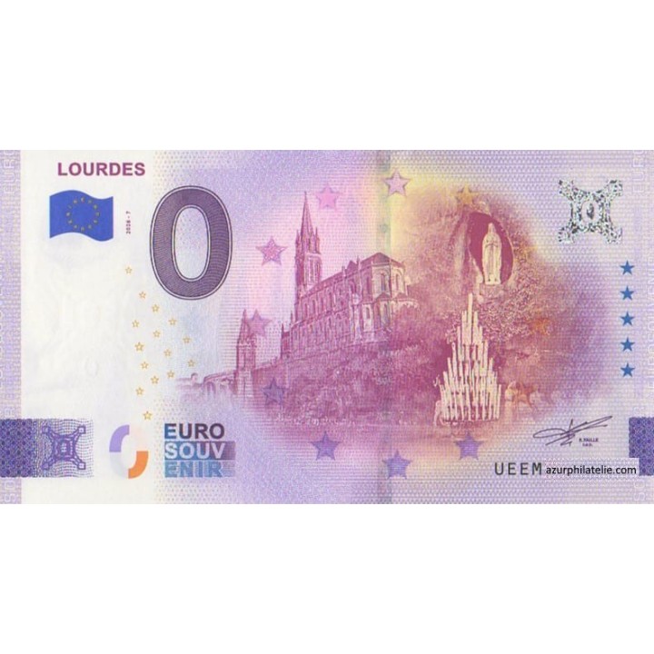 Euro banknote memory - 2026 - Lourdes - (Hautes-Pyrénées)