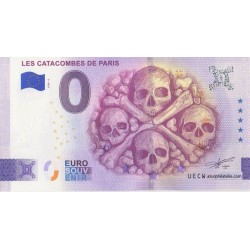Euro banknote memory - 75 - Les Catacombes de Paris - 2026-8