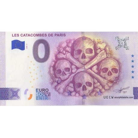 Euro banknote memory - 75 - Les Catacombes de Paris - 2026-8