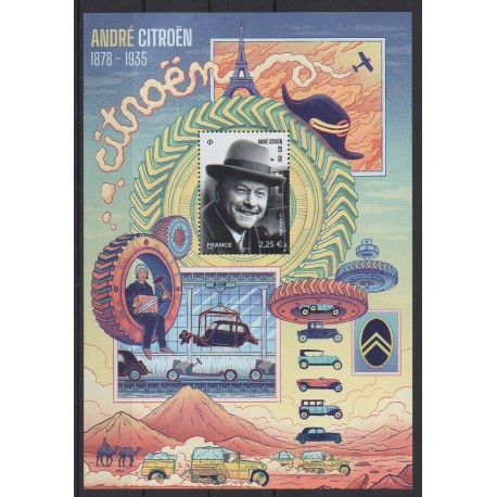 France - Poste - 2026 - André Citroën - Voitures