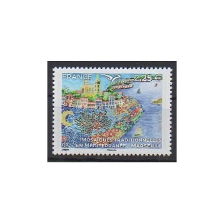 France - Poste - 2026 - Mozaïques - Marseille - Art