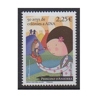 Buy this stamp of French Andorra of the year 2026 (Colonies a AINA).