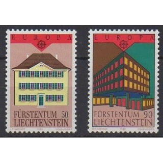 Acheter cette série de timbres du Liechtenstein  de l'année 1990 (No 925/926).