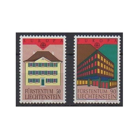 Lienchtentein - 1990 - Nb 925/926 - Postal Service - Europa