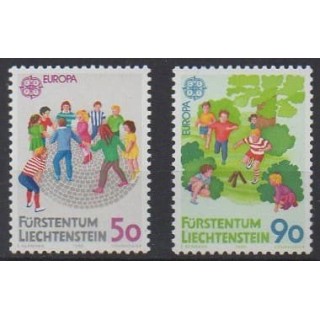 Buy this set of stamps of Liechtenstein of the year 1989 (Nb 901/902).