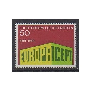Acheter ce timbre du Liechtenstein  de l'année 1969 (No 454).