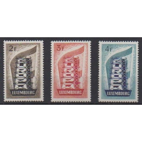 Luxembourg - 1956 - Nb 514/516 sans gomme - Europa