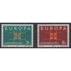 Luxembourg - 1963 - Nb 634/635 - Europa