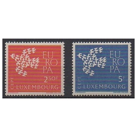 Luxembourg - 1961 - No 601/602 - Europa
