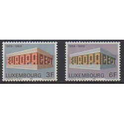 Luxembourg - 1969 - Nb 738/739 - Europa