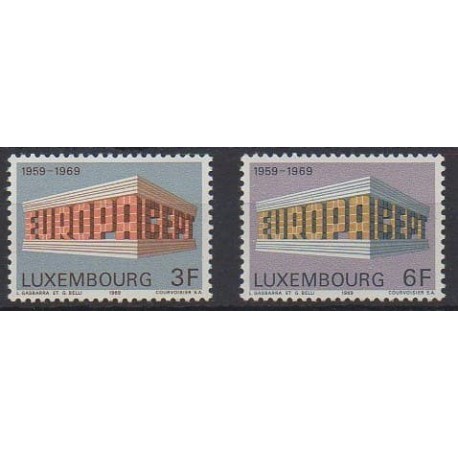 Luxembourg - 1969 - No 738/739 - Europa