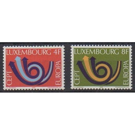 Luxembourg - 1973 - Nb 812/813 - Europa