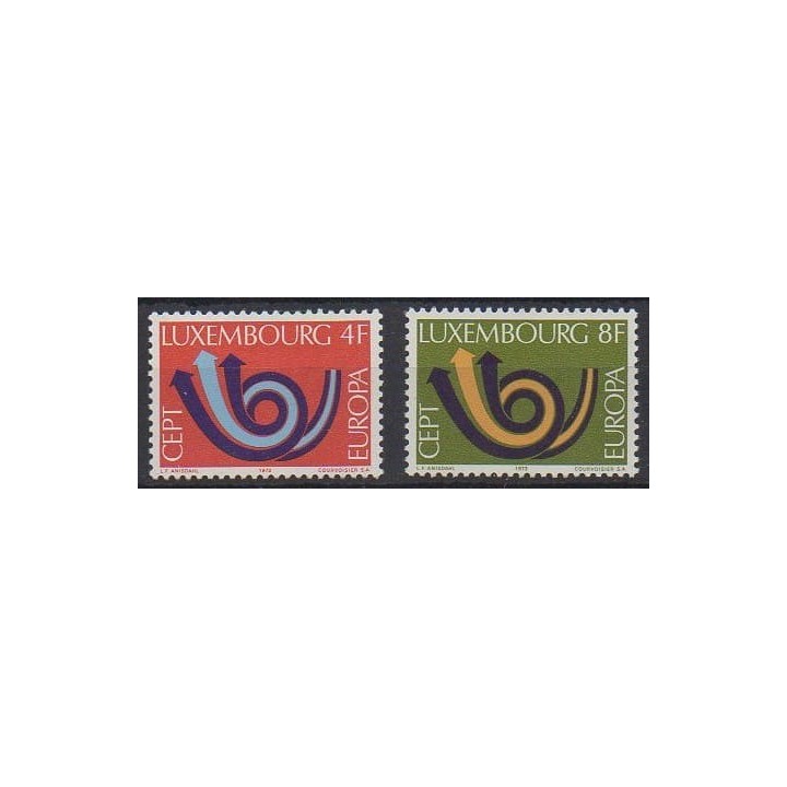 Acheter cette série de timbres du Luxembourg de l'année 1973 (No 812/813).