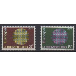 Luxembourg - 1970 - No 757/758 - Europa