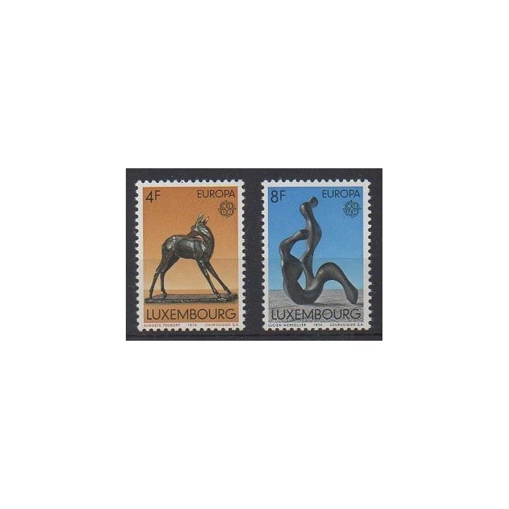 Acheter cette série de timbres du Luxembourg de l'année 1974 (No 832/833).