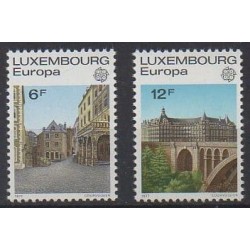 Luxembourg - 1977 - No 895/896 - Sites - Europa