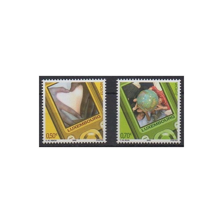 Buy this set of stamps of Luxembourg of the year 2006 (Nb 1659/1660).