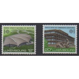 Buy this set of stamps of Luxembourg of the year 1987 (Nb 1124/1125).