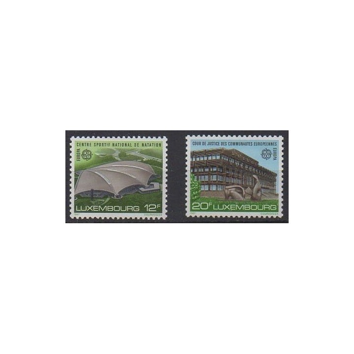 Acheter cette série de timbres du Luxembourg de l'année 1987 (No 1124/1125).