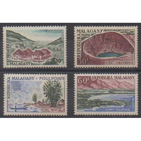 Madagascar - 1962 - No 365/368 - Sites