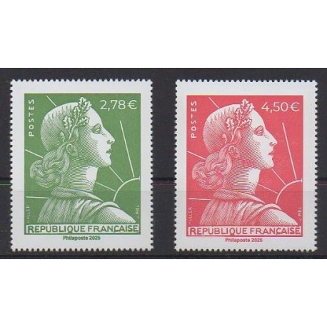 France - Poste - 2025 - No 5928/5929 -