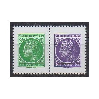 Acheter cette série de timbres de France de l'année 2025 (No 5863/5864).