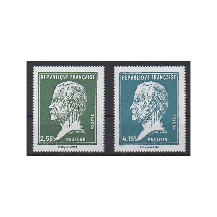 Acheter cette série de timbres de France de l'année 2024 (No 5783/5784).