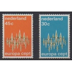 Pays-Bas - 1972 - No 958/959 - Europa