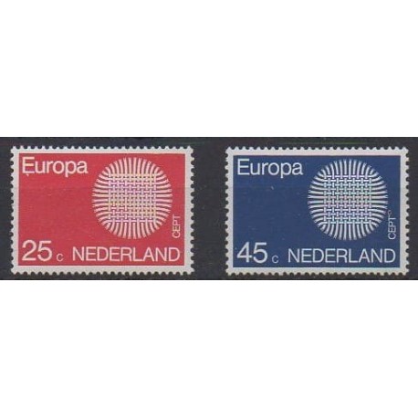 Pays-Bas - 1970 - No 914/915 - Europa