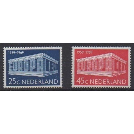 Pays-Bas - 1969 - No 893/894 - Europa