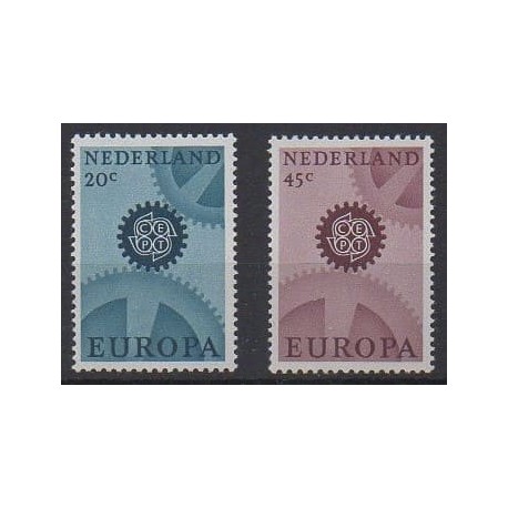 Netherlands - 1967 - Nb 850/851 - Europa