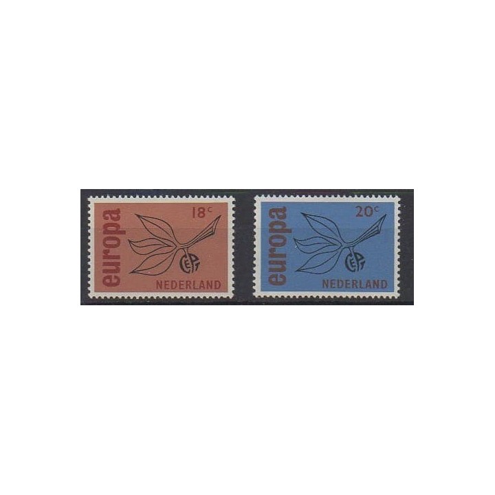 Acheter cette série de timbres des Pays-Bas de l'année 1965 (No 822/823).